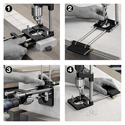 HFM Pocket Hole Jig Kit Adjustable Woodworking Tools Pocket Dowel Hole Jig  System Set Wood Woodwork Guides Joint Angle Tool Carpentry Locator. - Yahoo  Shopping