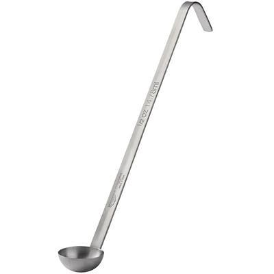 Choice 0.5 oz. One-Piece Stainless Steel Ladle