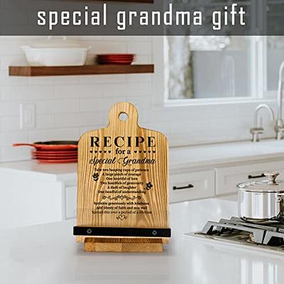 Christmas Great Gifts for Grandma: Best Grandma Ever - Stocking Stuffers  for Women - Unique Kitchen Gifts Birthday - Cookbook Stand