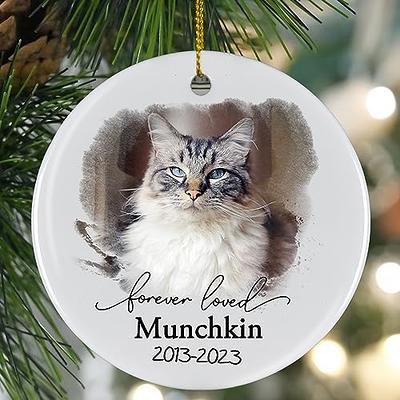 Personalized Cat Memorial Ornament, Touber Cat Christmas Ornaments, Forever  Loved Cat Keepsake, Cat Loss Gifts, Pet Memorial Gifts for Cats, in Loving  Memory of Cat - Ceramic - Yahoo Shopping