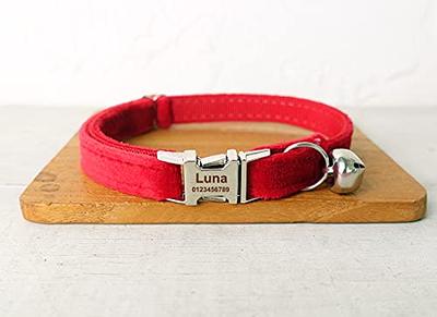 Custom Name Luxury Durable Small Medium Dog Collar And Leash Set