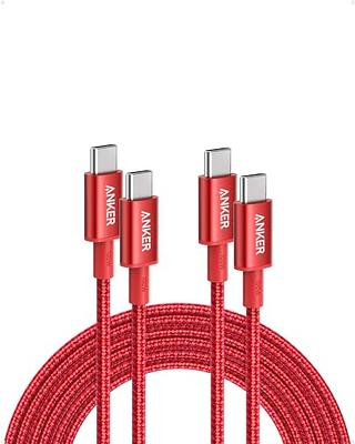  Anker USB C to C Charger Cable (240W, 6ft), Bio-Braided for  iPhone 15/15 Plus/ 15 Pro/ 15 Pro Max, MacBook Pro 2020, iPad Pro 2020,  iPad Air 4, Samsung Galaxy S23 (Phantom Black) : Electronics