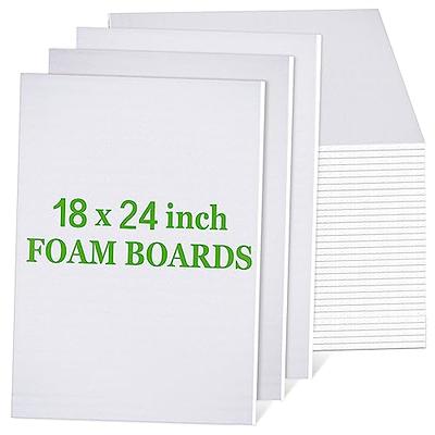  25 Pack Foam Core Board 24 x 36 Inch Foam Core Backing Board  Sheet 3/16 Inch Thickness Polystyrene Poster Board for Presentations  Signboards Arts and Crafts Framing Display Projects (Black) : Office  Products