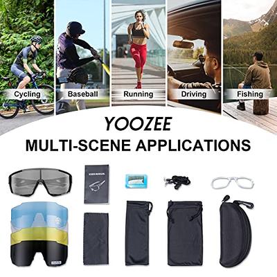 YOOZEE Polarized Cycling Glasses Sports Sunglasses With 5 Interchangeable  Lenses For Men Women,UV400 Protection And TR90 Lightweight Unbreakable Frame,For  Baseball Running Driving Fishing MTB SKI Bike - Yahoo Shopping