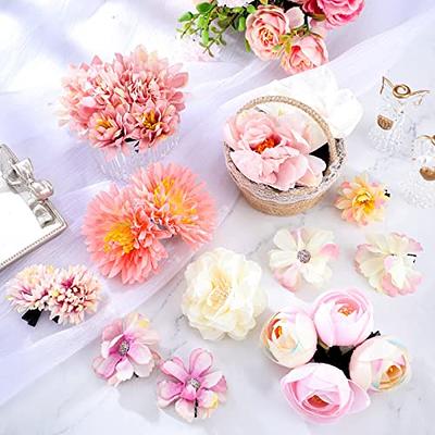 BBTO 21 Pieces Rose Hair Barrettes for Women Flower Hair Accessories Boho  Bride Claw Clip Brooch Pin Headpiece for Girls Wedding (Pink, White) -  Yahoo Shopping