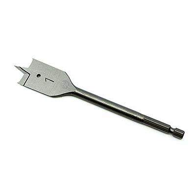 Benchmark Abrasives 1 x 6 Spade Drill Bit with Quick-Change Hex