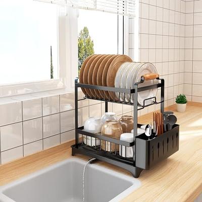 Dish Drying Rack Cover Sink Dish Rack Shlef Space saving - Temu