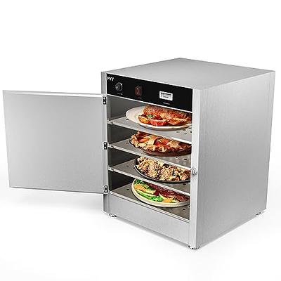 PYY Warming Cabinet 4 Tier Commercial Hot Box Food Warmer for Catering,  with Temperature Control and Water Pan,Stainless Steel Food Heater  Insulated Food Pan Carrier, for Pizza, Kitchen 120V 750W - Yahoo