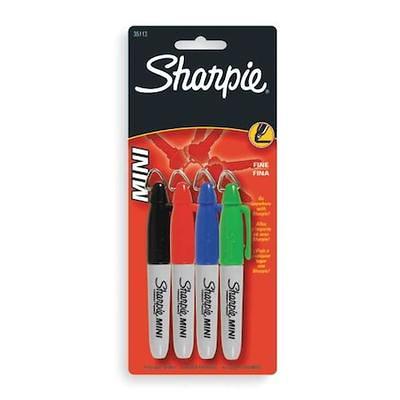 SHARPIE Permanent Markers, Fine Point, Assorted Colors, 4-Pack (30074) -  Yahoo Shopping