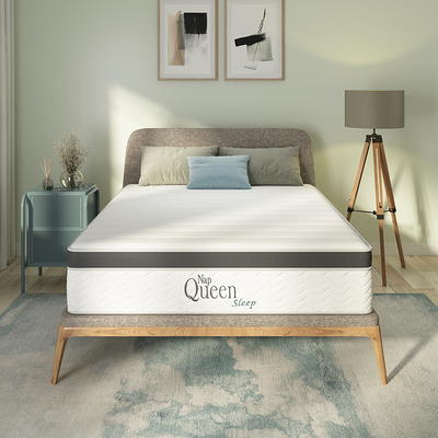 NapQueen 12 Victoria Hybrid Cooling Gel Memory Foam Mattress - Twin