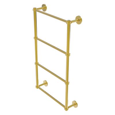 Allied Brass Prestige Skyline 36-in double Polished Chrome Wall Mount  Double Towel Bar