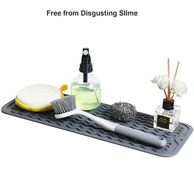 ZLR Silicone Dish Drying Mat for Kitchen Counter Small - Multi Usage Eco  Friendly Drying Matt Kitchen Counter - Easy to Clean Heat Resistant Dish