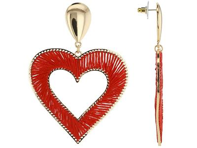 Girls Jewelry - 14K Yellow Gold Heart Shaped Screw Back Earring Studs –