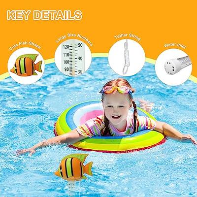 KingSom Floating Pool Thermometer, Large Size Easy Read Water