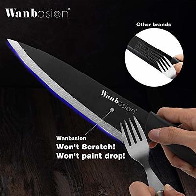 Wanbasion 8-Piece Steak Knife Set Dishwasher Safe, Steak Knife Set  Stainless Steel, Kitchen Steak Knife Set Sharp - Scratch Resistant & Rust  Proof - Yahoo Shopping