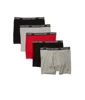 Polo Ralph Lauren Classic Fit w/ Wicking 5-Pack Boxer Briefs - Yahoo  Shopping