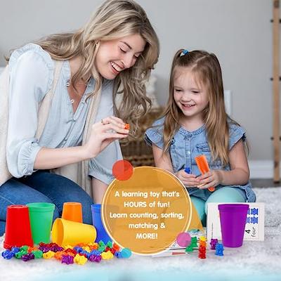 Bmag Counting Bears with Matching Sorting Cups, Preschool Learning