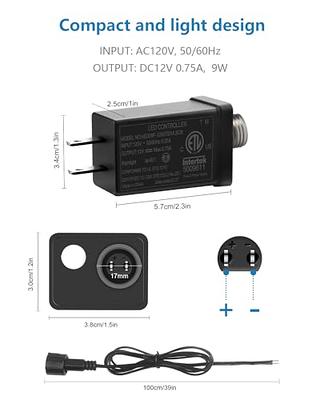 12v Led Power Supply,ip44 Led Transformer Low Voltage Led Adapter