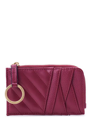 Time and Tru Women's Ari Card Case, Maroon Crush - Yahoo Shopping