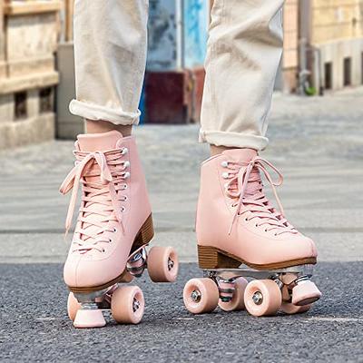 ROLLERS QUAD RETRO ROSE-ORANGE - 33 AU 40 