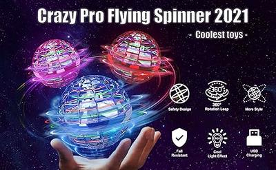 Hand Controlled Floating Ball RGB Light, 360° Spinning Flying