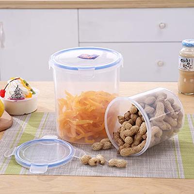 50 pack, 17oz] Food Storage Containers With Lids - Plastic