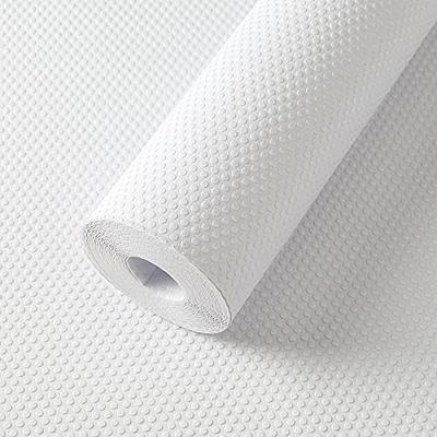 FLPMIX White Shelf Liner - Waterproof Cabinet Drawer Liners, Easy