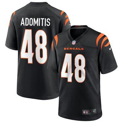 Cal Adomitis Men's Nike Black Cincinnati Bengals Game Custom Jersey - Yahoo  Shopping