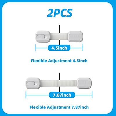 Child Safety Locks Bundle - 6-Pack Cabinet Locks and 12 Pack