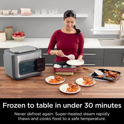 Ninja Combi All-in-One Multicooker, Oven, & Air Fryer, 10-in-1 Functions,  Stainless Steel, SFP700 