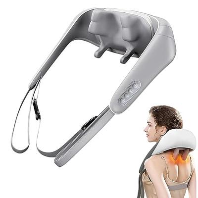 Wireless Heat Neck/Back Massager - 5D Kneading, Electric, Deep