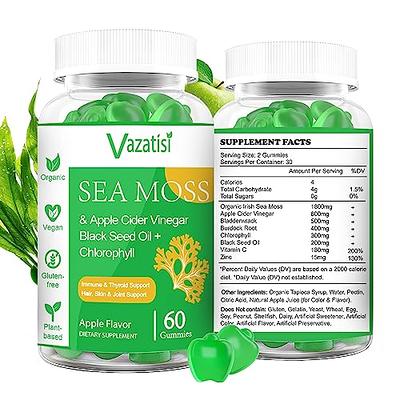 Sea Moss Gel 12 oz Superfood - Thyroid, Joint, Gut, Metabolism & Immun