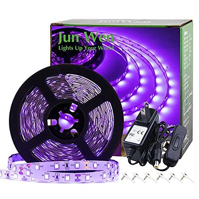 20Ft Led Black Light Strip Kit, 720 Leds, 12V Black Lights For