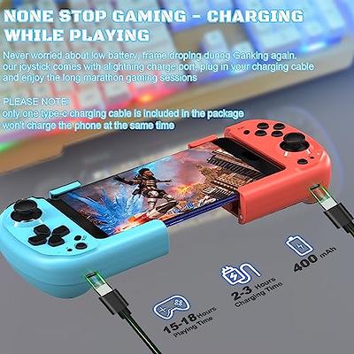 Joso Mobile Gaming Controller for iPhone, Android, Direct Play,  Portable Bluetooth Mini Controller Gamepad Joystick with Magnetic Storage  for iPhone 14 13 12 Pro Max, Galaxy S23 S22 S21 Ultra, COD 