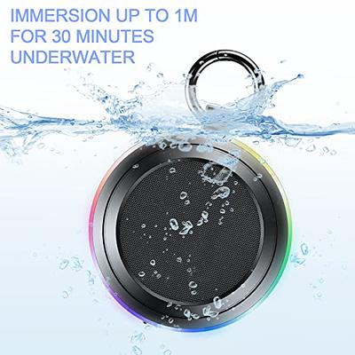  HEYSONG Shower Bluetooth Speaker, IP67 Waterproof