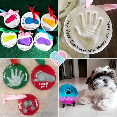 DIY: Baby Handprint Footprint Keepsake Kit