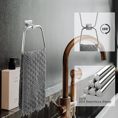 6 Piece Bathroom Hardware Set Brushed Gold Wall Mount Modern Bathroom Towel  Holder Bar 304 Stainless Steel Bath Accessories Set - Yahoo Shopping