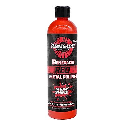 Renegade Products Red Liquid Metal Polish - Metal Polish & Car Scratch  Removal, for Use on Chrome, Stainless Steel, & Aluminum, Cleaner & Polish  for Cars, Trucks, Bikes - Yahoo Shopping