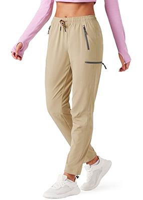 Women Jogger Sweatpants Adjustable Cord Lock Elastic Waist Loose