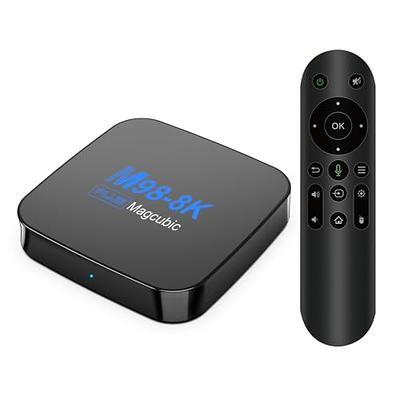  Kinhank Android 11.0 TV Box 2024, G1 Smart TV Box with Google  Netflix Certified, 4+32GB Streaming Box 4k 60fps AV1, Google Assistant,  S905X4-J Chip, WIFI6 Ethernet BT5.0, HDR10+, Dolby Vision&Audio 
