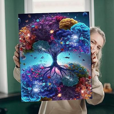 Suyaloo 5D Diamond Painting Kits for Adults - Tree of Life Diamond Art Kits  for Adults Kids