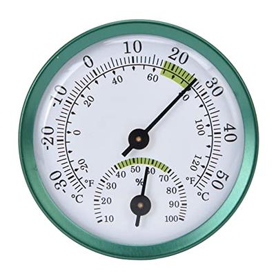 Indoor Outdoor Thermometer 2 In 1 Temperature Humidity Gauge Analog  Hygrometer For Indoor Outdoor.