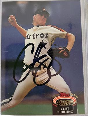 Nolan Ryan AUTOGRAPHED 1985 TOPPS BASEBALL CARD SIGNED HOUSTON ASTROS