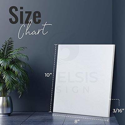 STRAWBLEAG 16pcs A3 White Foam Board 11.75 x 16.5, 3/16 Thickness, White Poster Board Foam Core Backing Board for Projects, White Mat Boards for