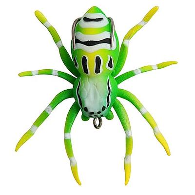 Lunkerhunt Phantom Spider Fishing Lure for Bass Fishing (2 Inch) | Spider  Lure with Self-Righting Ballast for Natural Walking Action | Topwater