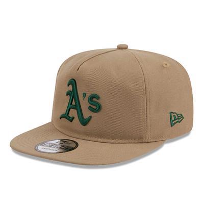 New Era Men's New Era Cream/Brown Oakland Athletics Corduroy Visor 59FIFTY Fitted  Hat