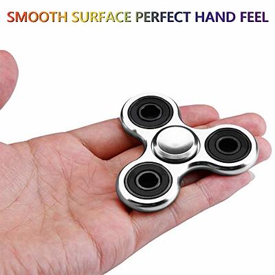 ZURU 4 Design Standard Fidget Spinner (4 Pack) Stainless Steel Hand  Spinners for ADHD Anxiety Stress Relief Compact Toy Party Favor Basket  Stuffer for