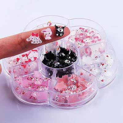 144pcs 3D Nail Charms, Kawaii Nail Charms Resin Charms Slime Charms,Nail  Charms for Nail Art Decorations Supplies, NailArt ,Hair Clips, Nail  Jewelry