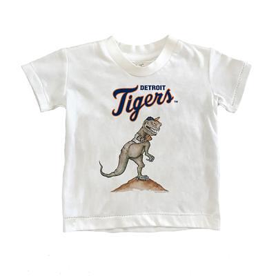 Youth Tiny Turnip White Chicago Cubs TT Rex T-Shirt 