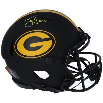 Aaron Rodgers Green Bay Packers Autographed Authentic Riddell Pro